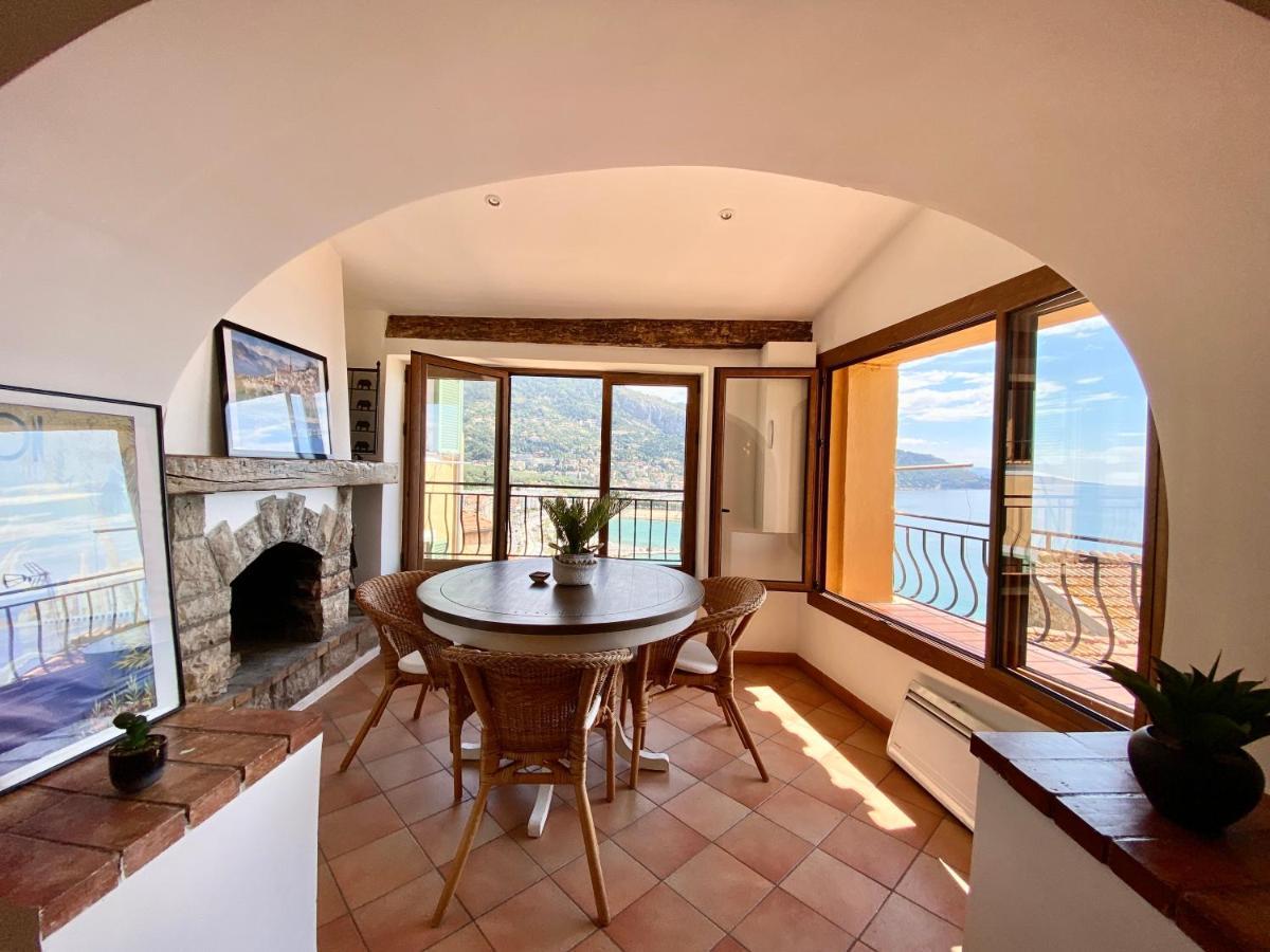 Vieux Chateau, Vue Mer Apartment Menton Ngoại thất bức ảnh